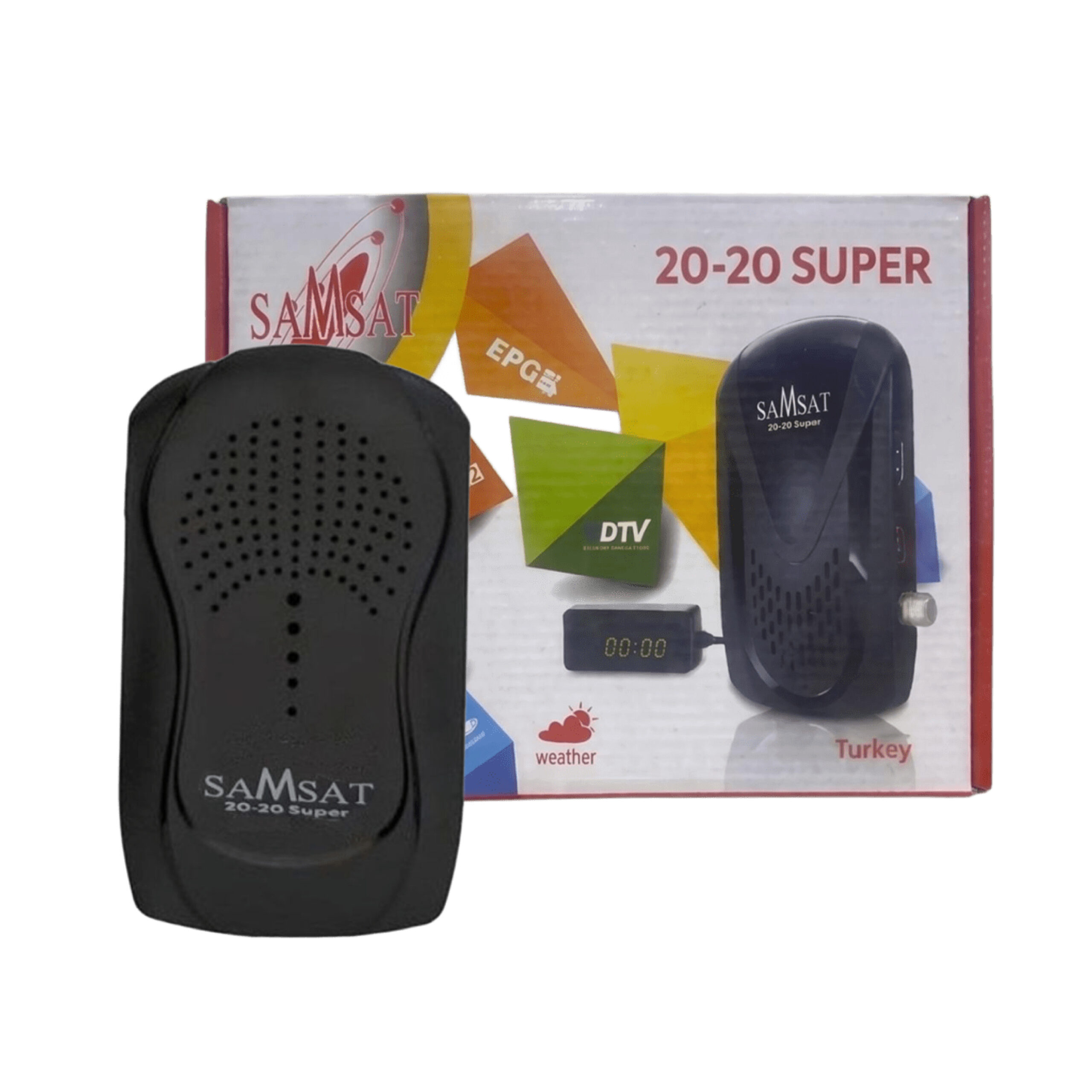 Récepteur SAMSAT HD 20-20 Super avec Wi-Fi intégré + 2 Ans IP TV