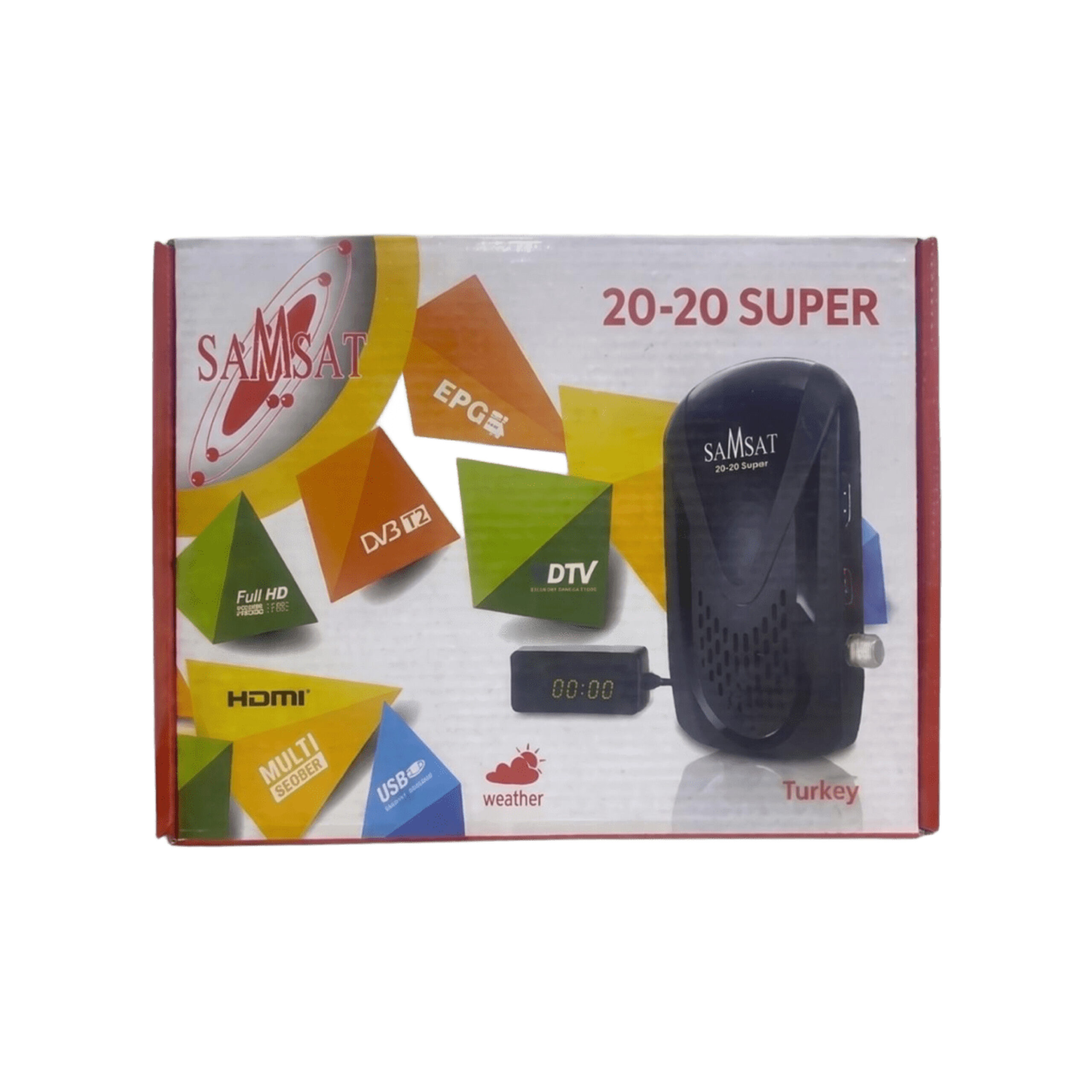 Récepteur SAMSAT HD 20-20 Super avec Wi-Fi intégré + 2 Ans IP TV – Image 3