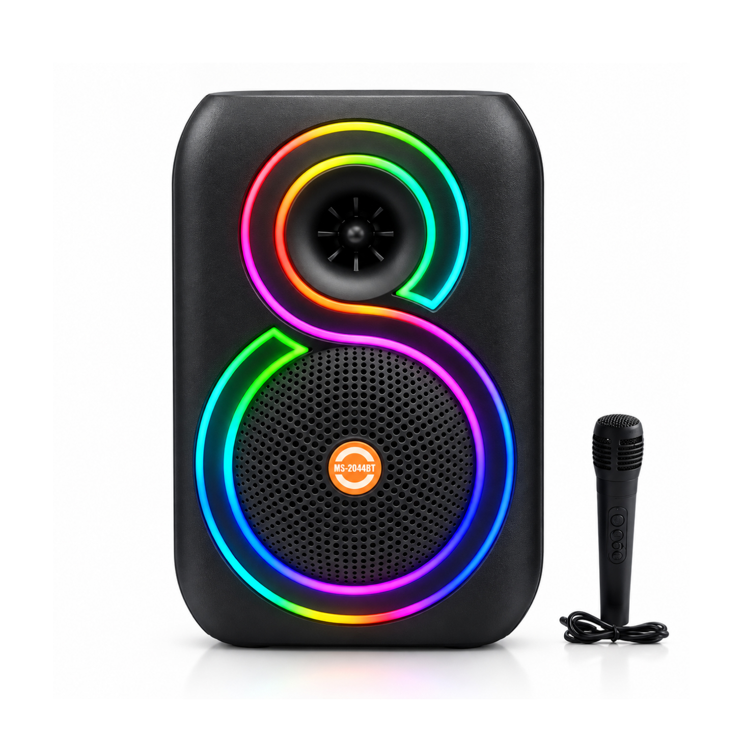 Enceinte Bluetooth Portable MS-2044BT-W 12W 8" TWS avec Micro Sans Fil – Image 3
